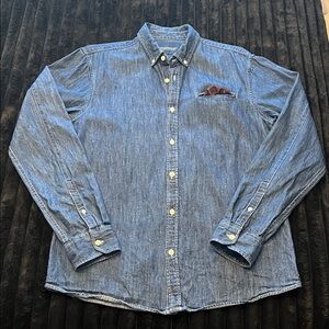 Scotch & Soda Blue Denim Shirt